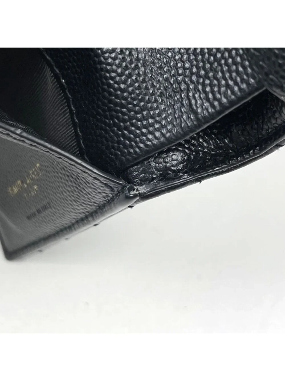 Saint Laurent Bifold Wallet Leather Black